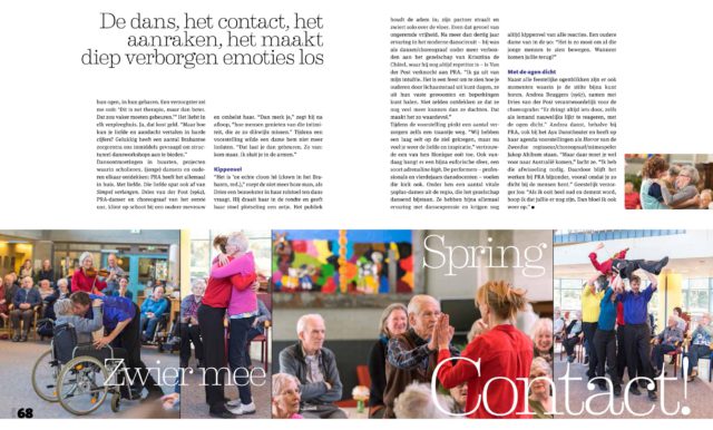Zin Magazine - impact ouderen - PRA muziektheater